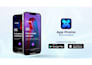 create a modern mobile app presentation and promo video